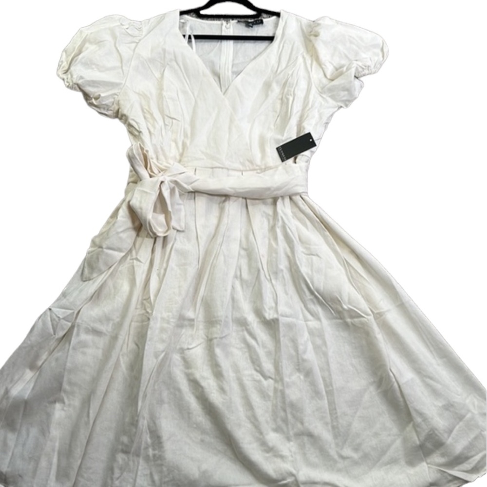 Eloquii off white midi dress size 22